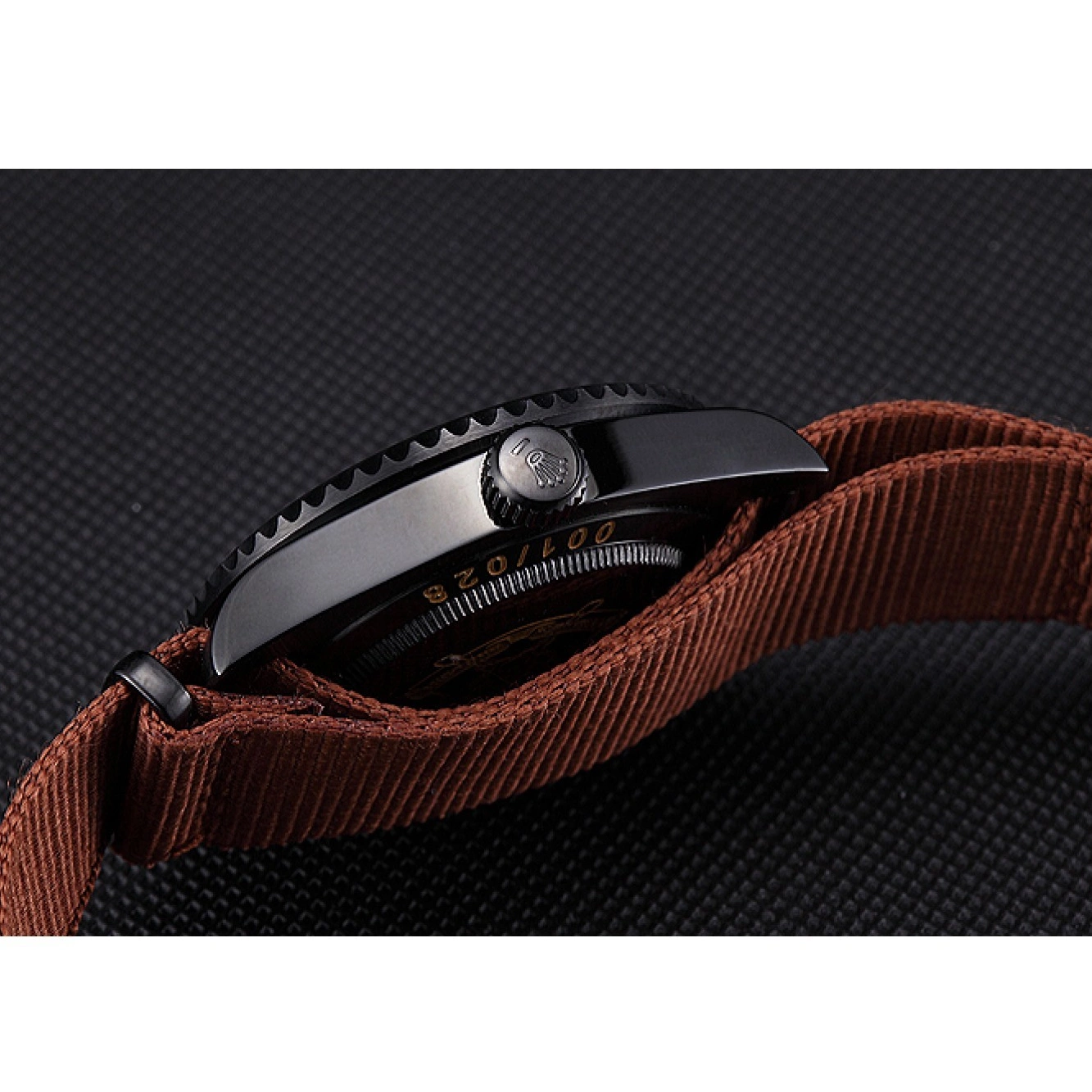 Rolex copies cheap Rolex Brown Stealth Submariner 621997 0722